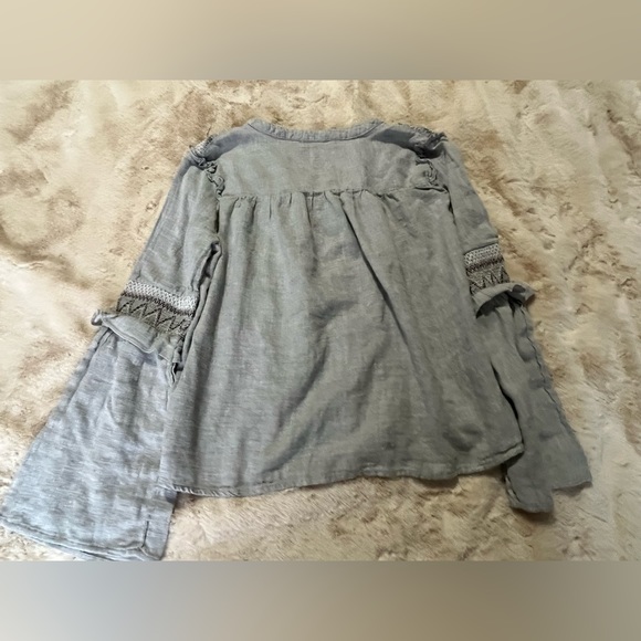 Zara embroidered blouse size M - Picture 2 of 8